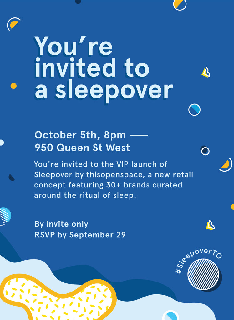 Sleepover with Serica Home