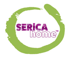 Serica Home logo enclosed by green cirle