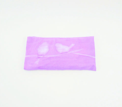 Bamboo Eye Pillow - Violet Bird