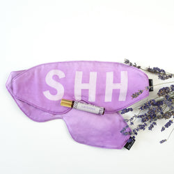 Violet Sleep Mask and Lavender Gift Set